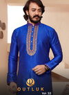 Outluk Vol 32 Festive Wear Art Silk Wholesale Kurta Pajama Mens Collection